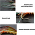 6Pcs Alomejor Soft Silicone Artificial Shrimp Lure Bait, Lifelike Fishing Tackle with Hook for Trout Perch Salmon, High