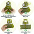 Kemier Collapsible Silicone Water Bottles, 750ML, BPA Free Travel Bottle, Leak Proof