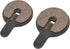 Keenso Bike Brake Pads Set, Shock Proof Resin Semi-Metal Disc Brake Pads Accessory (LE-21R)
