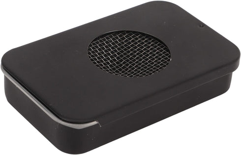 Outdoor Alcohol Stove, Portable Lightweight Mini Windscreen Camping Stove for Outdoor Camping, Black