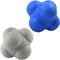 Reaction Ball, Reflex Ball for Hand Eye Coordination Training, 2.83 inch, Pack of 2 - Blue and Grey