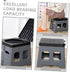BESPORTBLE Portable Folding Toilet Made of PP Material Compact Foldable Potty for Camping Car Travel Outdoor Use
