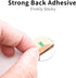 Feuvois Sheets,2 Adhesive Metal Discs for Magnets,Metal Stickers for Magnets,Round Disk Iron Magnetic Round Adhesive