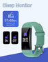 GRV Fitness Tracker Non-Bluetooth Watch, Waterproof Pedometer with Steps, Calories Counter, Sleep Tracker for Men Women