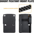 ohhunt Optics Picatinny Mount for Holosun 407C/507C/508T and RMR Footprint Red Dot