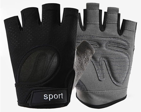 INOGIH Lightweight and Breathable Fingerless-Gym-Gloves for Women - Exercise-Crossfit-Training Gloves for Workout