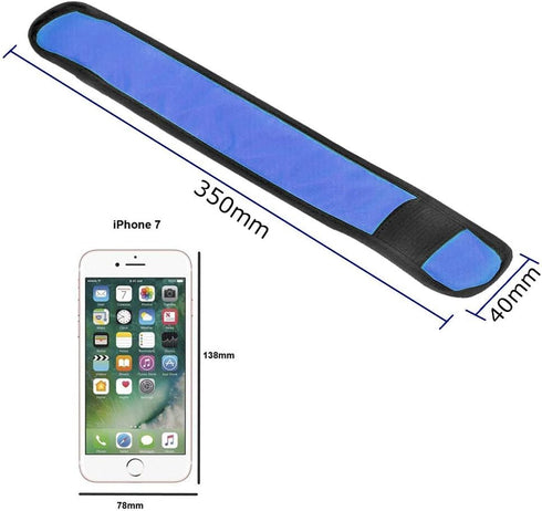 LOBKIN Safety Bracelets, LED Slap Armband for Kids Walking at Night, Safe LED Light Reflective Belt for Runners