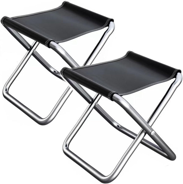 Generic 2 PCS Small Portable Camping Stool (10 * 10 inches), Outdoor Lightweight