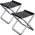 Generic 2 PCS Small Portable Camping Stool (10 * 10 inches), Outdoor Lightweight