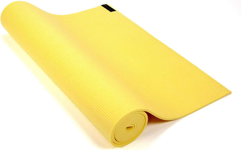 Wai Lana Phthalate-Free Mat, Buttercup Color - 1/4 inch Thick, Non-Slip, Lightweight