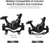 Zoom DB-680 Bilateral Caliper Disc Brake Set, Dual Piston Mountain Bike Alloy Cable Brake Accessories