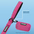 Voyager 5ft Reflective Dog Leash with Neoprene Handle: Heavy Duty for Small, Medium, and Large Breed Puppies - Fuchsia