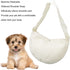 Asixxsix Dog Sling Carrier, Breathable Hand Free Safe Pet Sling Carrier Soft Comfortable Durable Cat Sling Carrier with Widen Shoulder Strap for Outdoor, Traveling, Subway, Small Dogs, Cats, Pets(S)