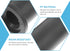 LIFKOME Weight Bar 2pcs Nylon Adapter Sleeve 8 Converts 1 Standard Weight Plate Posts to 2 for Workout Barbell