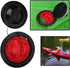 Round Kayak Hatch Lid with Sealing Storage Bag for Canoe Fishing Rigging (6 inches)