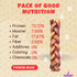 Amazing Dog Treats 6" Braided Bully Stick (10 Pcs/Pack) - Made from Premium Grass Fed Argentinian Beef