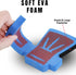 Foam Axe Throwing Game, Indoor Outdoor Toy with 4 Foam Axes and 22” Easy Fold Target for Kids and Adults