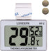 Reptile Hygrometer Thermometer, Digital Temperature Humidity Meter Gauge for Reptile Tanks, LCD Display, 1 Pack