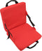 Dioche Portable Bleacher with Outdoor Folding Chair with Backrest and Soft Sponge