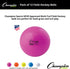 12-Pack Champion Sports Field Hockey Balls NFHS Approved, High-Visibility Regulation Balls