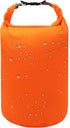 R2Depot Waterproof Dry Bag, 5L/10L/20L/40L Dry Storage Bag for Kayaking, Gym, Hiking, Swimming (Orange, 5L)