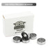 Premium 20Pcs 608rs Bearings Skateboard Bearings Longboard Bearings (8x22x7mm) - Double Rubber Sealed Deep Groove