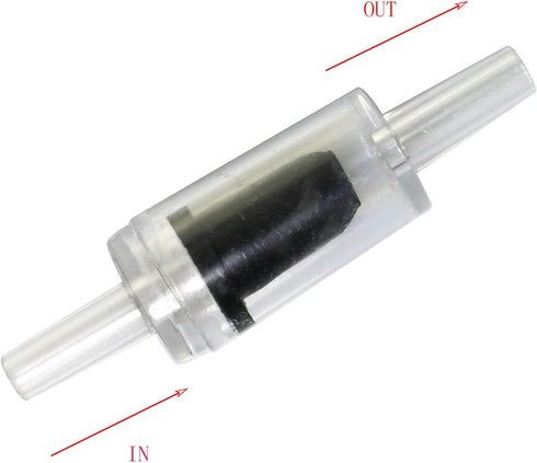 10pcs Air Pump Check Valves for Aquarium Fish Tank CO2 Water Air Line Pump