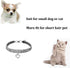 Rhinestones Dog Collar and Pearl Necklace Set, Adjustable Bling Full Diamond Crystal Collar for Small Dogs, Cats