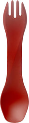 humangear GoBites Uno Portable & Convertible Travel Utensils, Multi-Functional Spork, Red