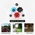 Nezylaf 4 Pack 32 x 58 mm 78A Light Up Roller Skate Wheels with Bearings for Indoor/Outdoor Skating Accessories