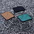 Generic 0.68 lbs, 330 LBS Portable Aluminum Folding Stool with Self Zippered Storage Bag, Lightweight for Outdoor