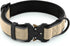 Plutus Pet Tactical Dog Collar - Reflective Adjustable Heavy Duty Collar, Soft Padded for Small Medium Large Dogs (XL,