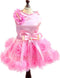 SMALLLEE_LUCKY_STORE Pet Small Dog Wedding Dress with Bowknot, Pink, Large, Birthday Party Costume