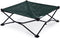 Coolaroo On The Go Cooling Elevated Dog Bed, Portable for Travel & Camping, Collapsible Medium, Brunswick Green