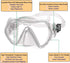 WACOOL Snorkeling Scuba Diving Package Set for Men Women, Anti-Fog Glass, Purge Valve, Anti-Splash Mouth Piece (Kids,