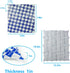 Reusable Ice Packs for Shipping and Coolers, Long Lasting Cold Dry Ice Packs for Food and Drink Storage