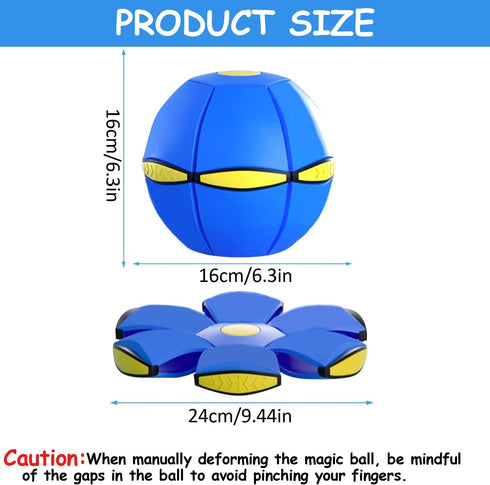 Generic 6 Magic Ball, Magic Meta Ball, Magics Bouncing Balls, Dual Form Freely Switchable, The MagicBall with Light