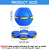 Generic 6 Magic Ball, Magic Meta Ball, Magics Bouncing Balls, Dual Form Freely Switchable, The MagicBall with Light