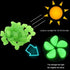 330pcs Glow in The Dark Pebbles for Garden Walkway Decor, Outdoor Bulk Fish Tank Aquarium Glow Decorations