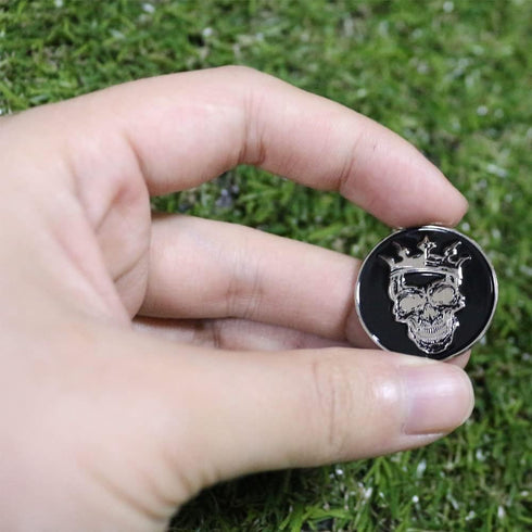Golf Ball Markers Pack of 6, Golf Gifts, Golf Markers Clips