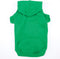 Basic Hoodie for Dogs, 8" XS, Green