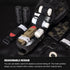 Removable Tactical Medical Pouch, Rip-Away MOLLE IFAK Pouch for Camping Hunting, 500D Nylon (Multi-camo Black)