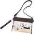USPECLARE Clear Crossbody Purse Bag, Stadium Approved Clear Tote for Work Concert Sports