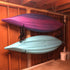 Heavy Duty Garage Indoor Kayak Storage Hooks, Wall Mounted Utility Hanger Rack for Canoe, Paddle Board, Ladder, Folding
