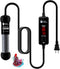 AquaMiracle Upgraded 100W Small Aquarium Heater with Dry-Run Protection and Dual LED Display for 10-20 Gal