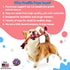 Pacific Pups Products Rope Dog Toys for Small Dogs and Medium Dogs - Benefits Non-profit Dog Rescue - Dog Rope Toys for Small Dogs and Medium Breeds - Cotton Dog Toys Ropes for Medium Dogs Boredom