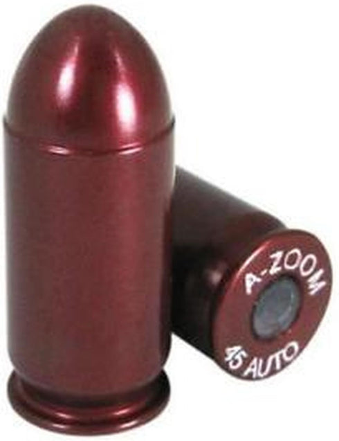 A-ZOOM Azoom .45 ACP Caliber Snap Cap,Red