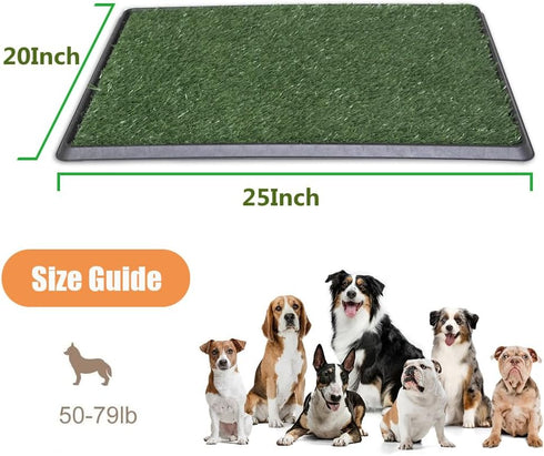 (20x25) LITA Indoor Dog Litter Box for Pet Training, Potty System