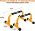 Push Up Bar, Heavy-Duty Parallettes Bars for L-sit & Dip, No Wobbling Stand for Home Fitness Training
