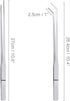 3 Pcs Aquarium Tweezers, Stainless Steel Feeding Tongs Set, Long Handle Reptile Feeding Tongs for Aquatic Plants